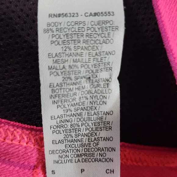 SMALL Nike Strappy Back Wire‎ Free Sports Bra Purple & Pink - Picture 6 of 6